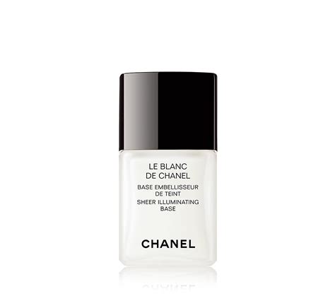 base le blanc chanel recensione inci|Le Blanc de Chanel Sheer Illuminating Base .